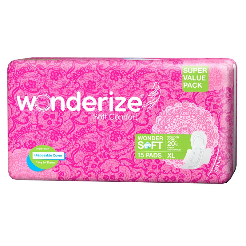 Wonderize Soft Comfort XL 15pads