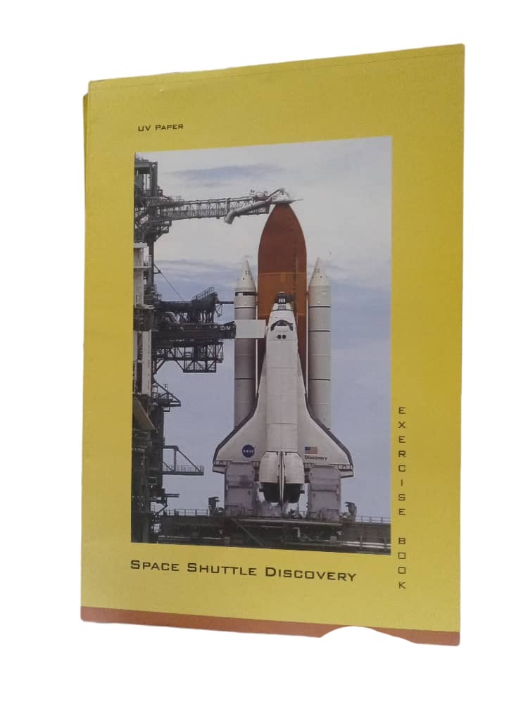 UV Paper SPACE SHUTTLE DISCOVERY Exercise Book 176pages