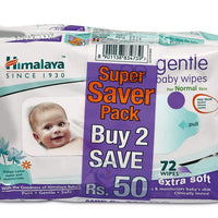 Himalaya Gentle Baby wipes 72 wipes - Sherza Allstore
