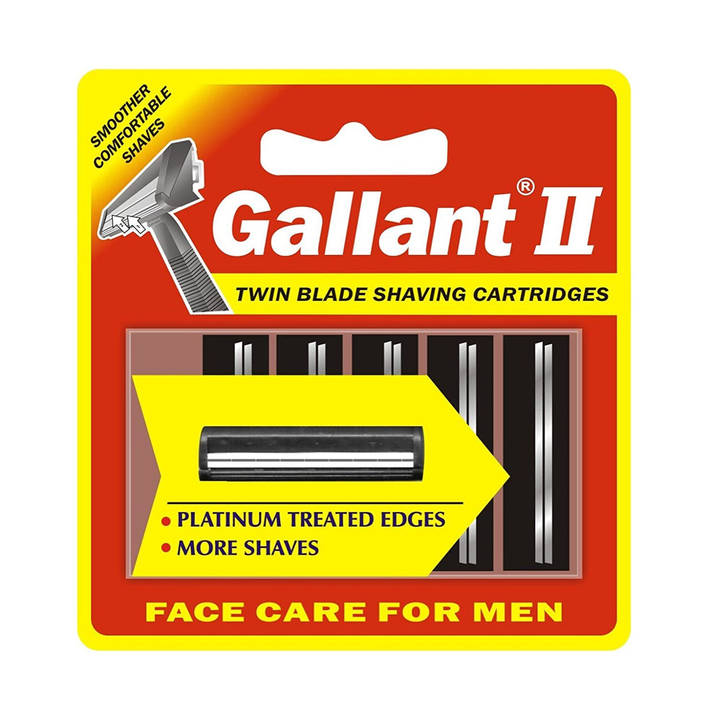 Gallant II TWIN BLADE SHAVING CARTRIDGES