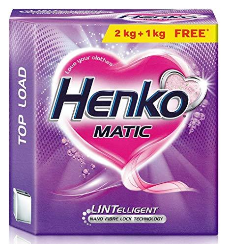 Henko Matic Top Load Detergent - 2 kg with Free Detergent - 1 kg - Sherza Allstore