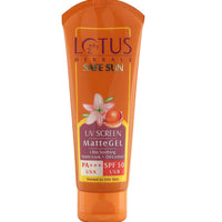 Lotus Herbals Matte Gel Sunscreen SPF 50 PA+++ 50g - Sherza Allstore