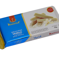 Kravour Delicious Vanilla Wafer Biscuits 75g