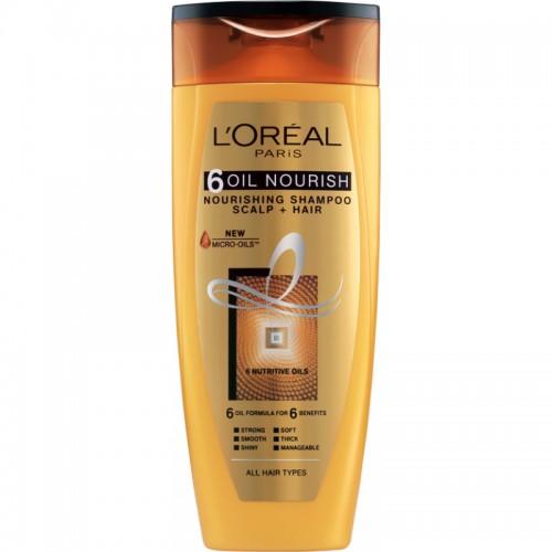 L'oreal Paris 6 Oil Nourishing Shampoo 192.5ml - Sherza Allstore