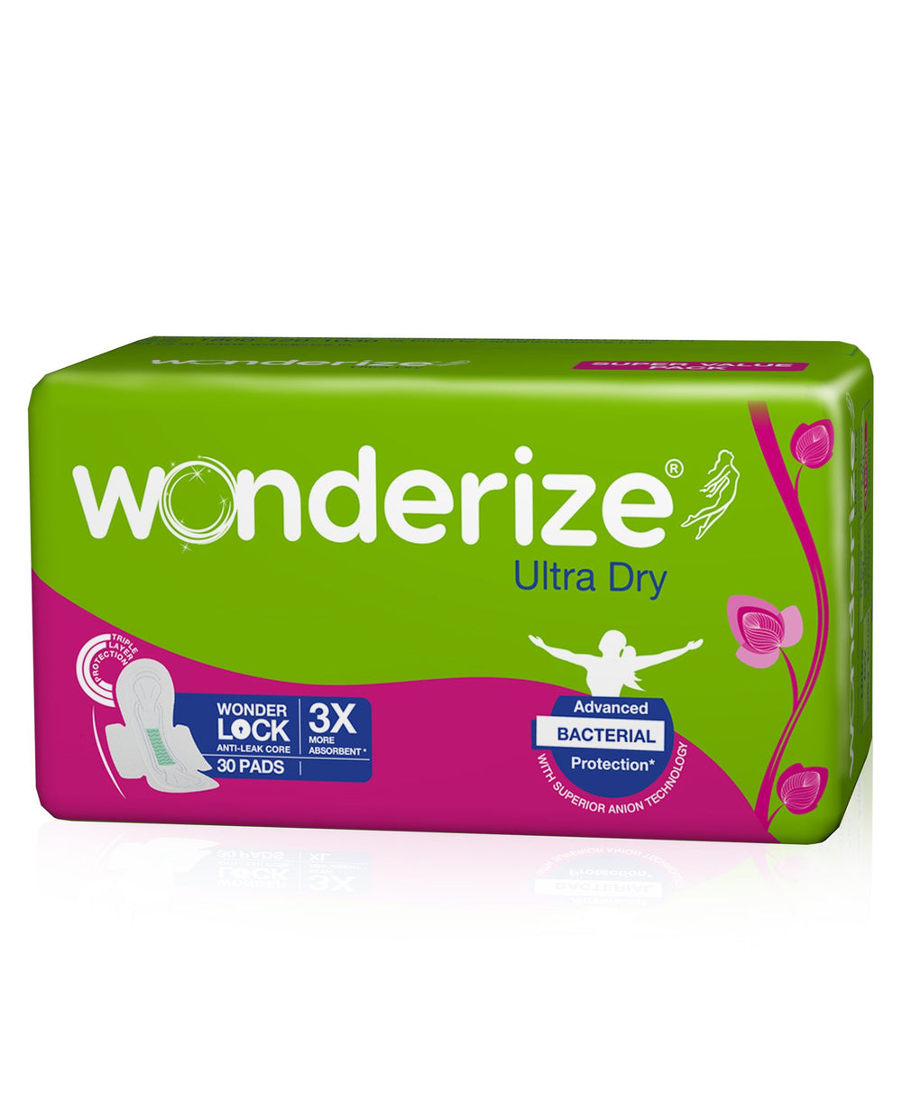 Wonderize Ultra Dry XL 30pads