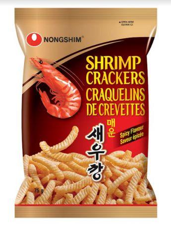 Nongshim Spicy Shrimp Cracker 75g - Sherza Allstore