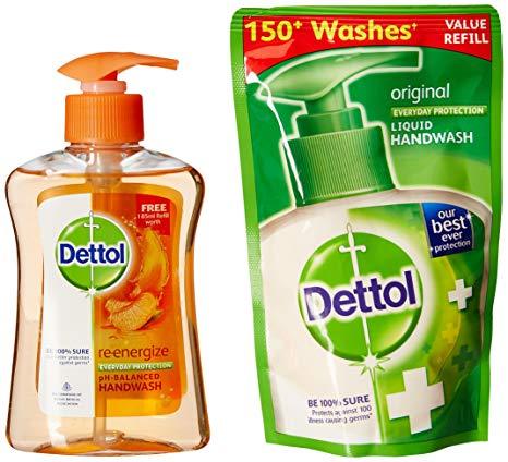 Dettol Handwash Re-energize 200ml - Sherza Allstore