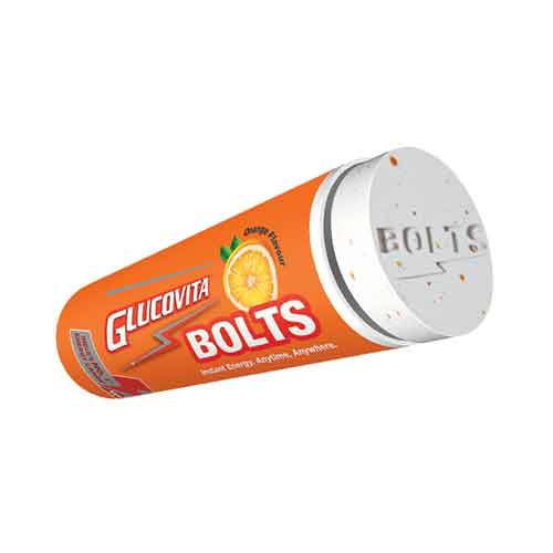 Glucovita Instant Energy Bolts Orange Flavour - Sherza Allstore