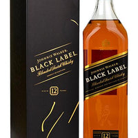 Johnnie Walker Black Label Scotch Whisky 1L - Sherza Allstore