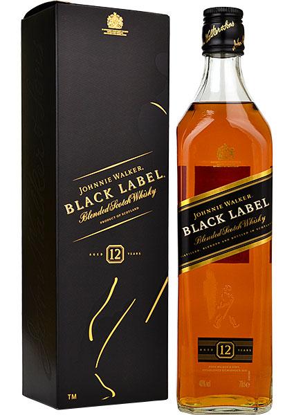 Johnnie Walker Black Label Scotch Whisky 1L - Sherza Allstore