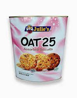 Julie's Oat 25 Assorted Biscuits 600g (TIN)