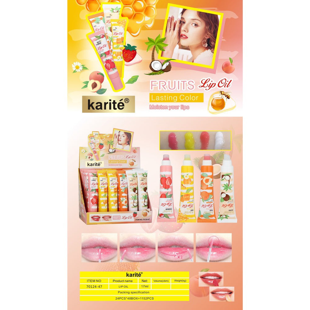 Karite Fruit Lasting Lip Oil 17ml