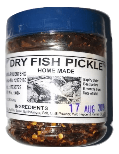 Dry Fish Pickle Home Made 250g - Sherza Allstore