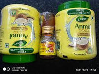 Dabur Anmol Gold Coconut Oil (FREE 50g Honey)500ml