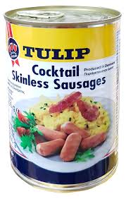 Tulip Cocktail Skinless Sausage 405g