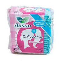 Laurier Daily Active Panty Liner 20 Pads (BLUE) - Sherza Allstore