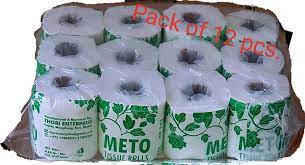 Meto Tissue (12 Rolls)