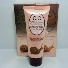 Hasaya Girl C.C Snail Foundations SPF45+++(Shade 01) - Sherza Allstore