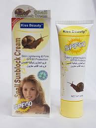 Kiss Beauty Snail Sunblock Cream SPF 60 - Sherza Allstore