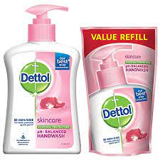 Dettol SENSITIVE LIQUID HANDWASH 200ml+175ml pouch