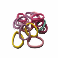 Rainbow Colour Hair Rubber Band Per PCS