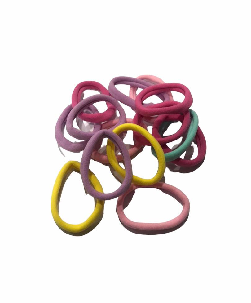 Rainbow Colour Hair Rubber Band Per PCS