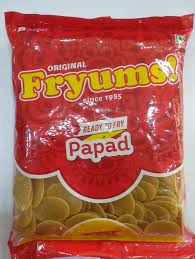 Original Fryums Papad 1kg - Sherza Allstore