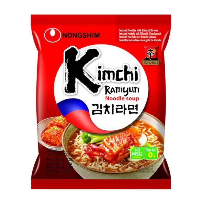 Nongshim Kimchi Ramyun Noodle Soup 120g - Sherza Allstore