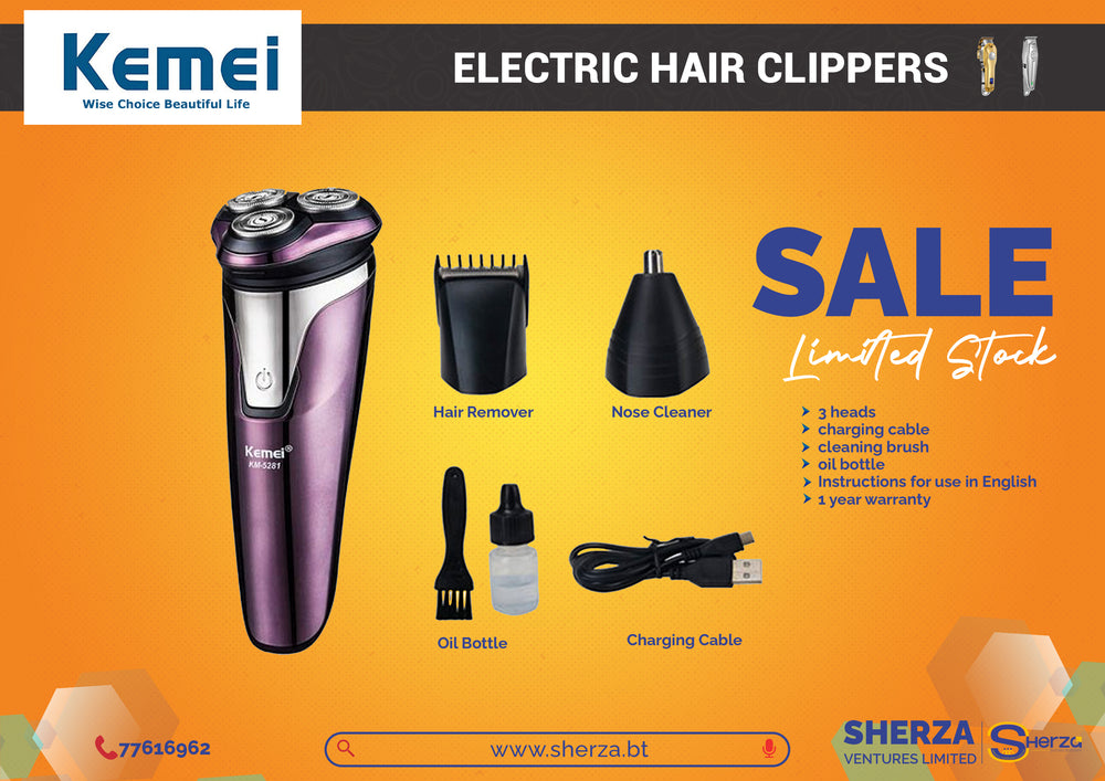 Kemei KM-6539 Electric Hair Clippers 300g