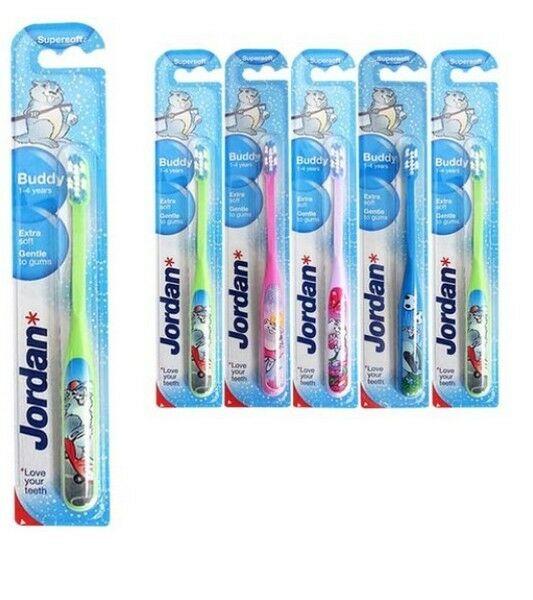 JORDAN Extra Soft Toothbrush 1-4 Years - Sherza Allstore