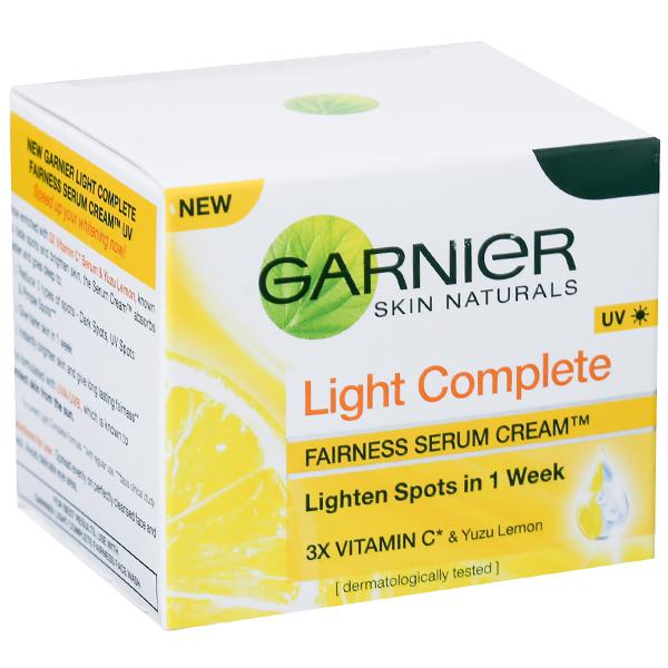 Garnier Light complete fairness serum cream 45g